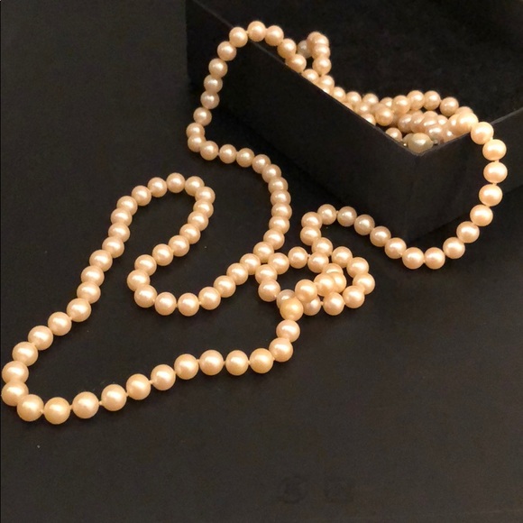 VINTAGE PEARLS PEARLS PEARLS!!! LONG STRAND - Picture 6 of 8